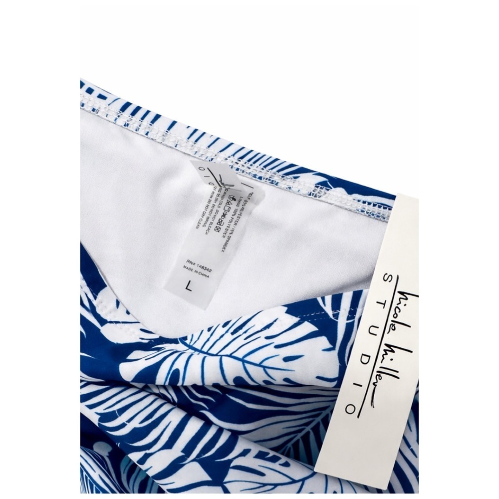 NWT Blue Leaf Swim Skirt - Picture 4 of 5